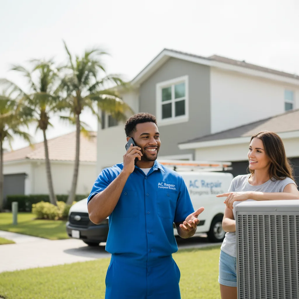 AC Repair Pompano Beach customer support in Houghton